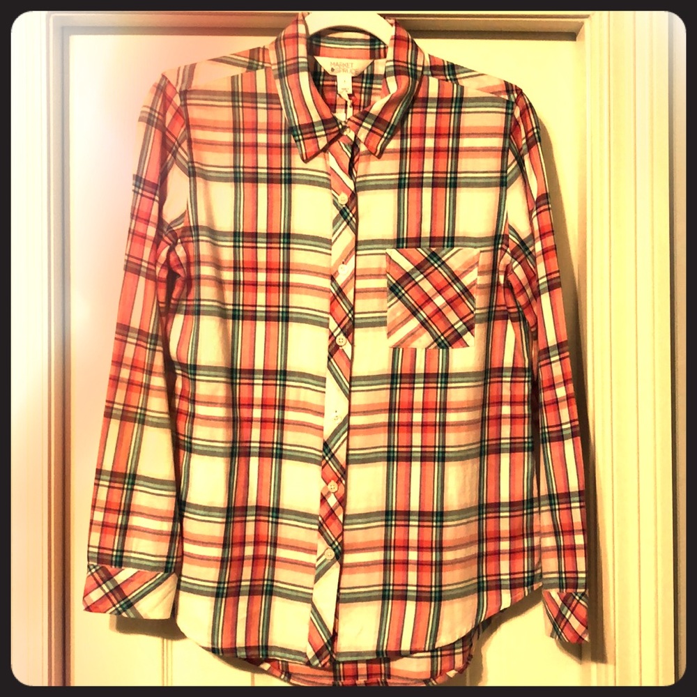 New with Tags Market & Spruce Button Down Top